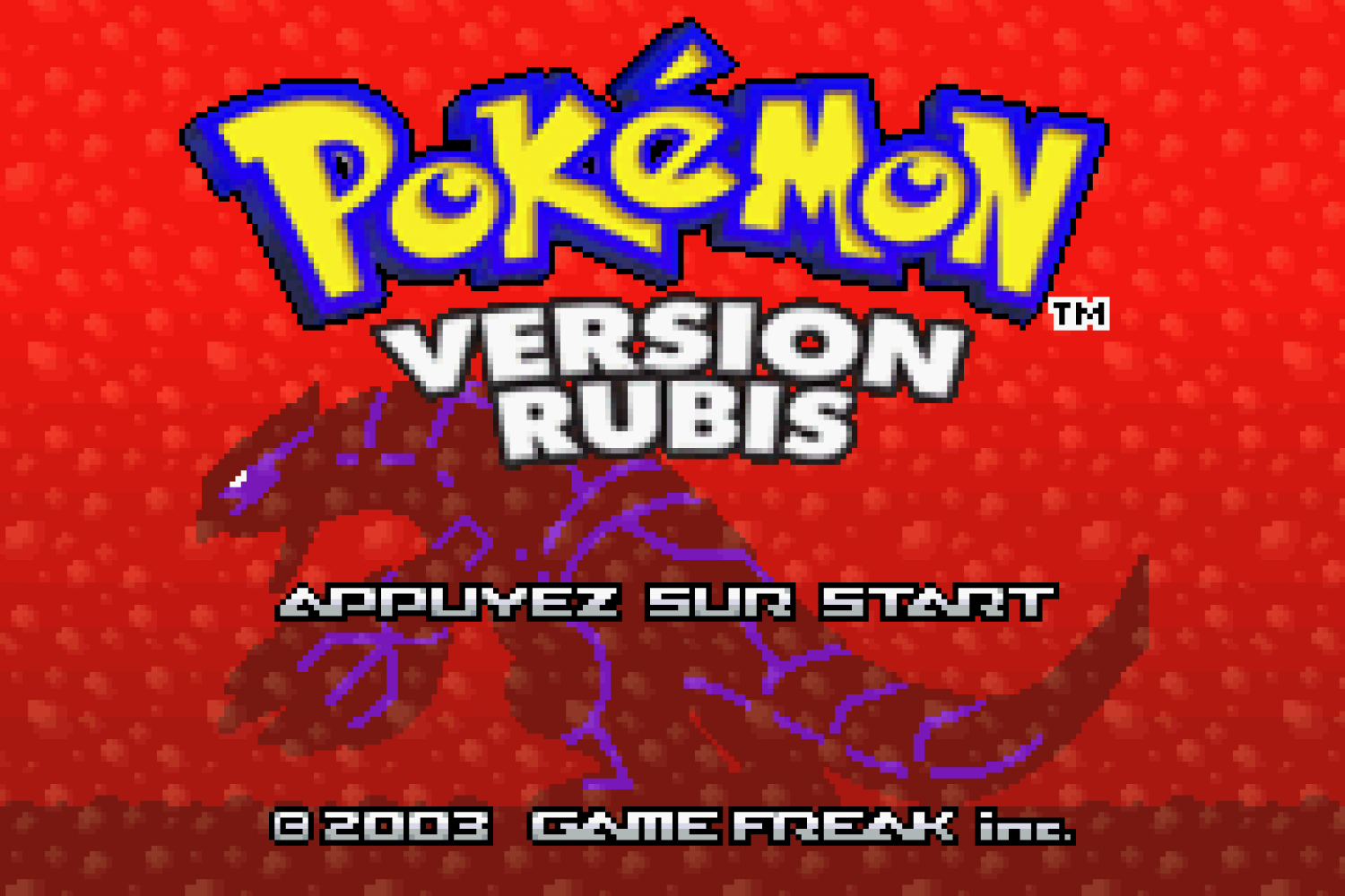 Pokemon - Version Rubis